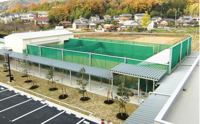 アーチェリーネット・弓道場