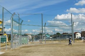 BN-Ⅱ型｜上部化繊ネット＋下部金網フェンスタイプ