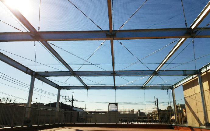 屋上ネット