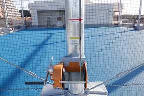 KS-R型|屋上ネット・天井ネット付きネット(箱型)